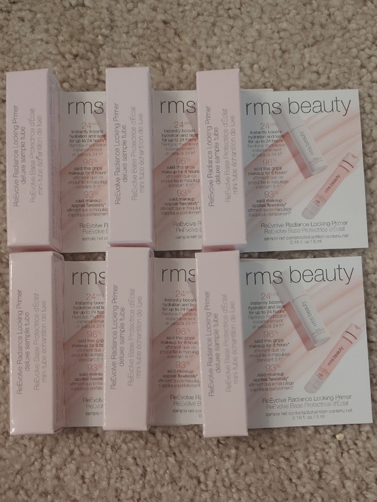 RMS Beauty Other - 6 RMS Beauty ReEvolve Radiance Locking Primer - 1 fl. oz. / 5ml Full Total Size